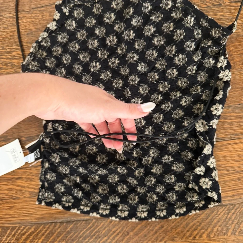 NWT Maryam Nassir Zadeh Backless Textured Knit Top – Size 2 - Picture 5 of 5